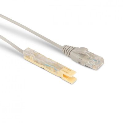 Hyperline PC-110-RJ45-1P-CX-2M-LSZH-GY